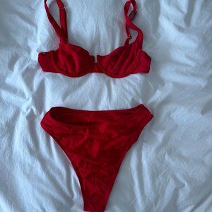 Red Fisch Bikini M